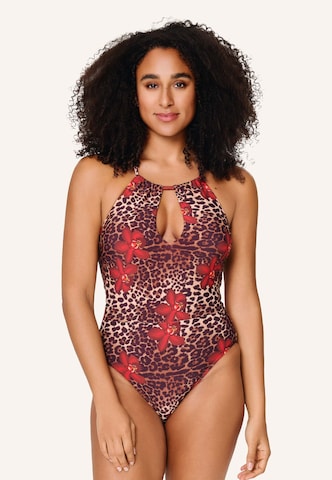 Bandeau Maillot de bain LingaDore en rouge : devant