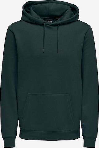 Only & Sons Sweatshirt 'Ceres' in Grün: Vorderseite