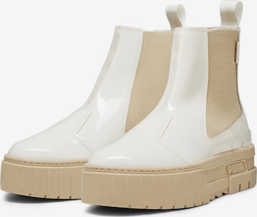 PUMA Chelsea Boots 'Mayze' in Weiß