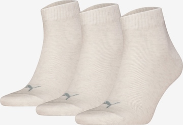 PUMA Socks in White: front