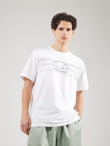 T-Shirt 'LENTAMENTE' ELLESSE en blanc : devant