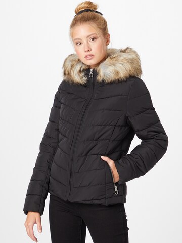 ONLY Winter jacket in Black: front