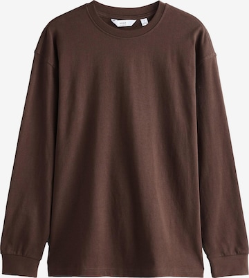 Next Shirt in Brown: front