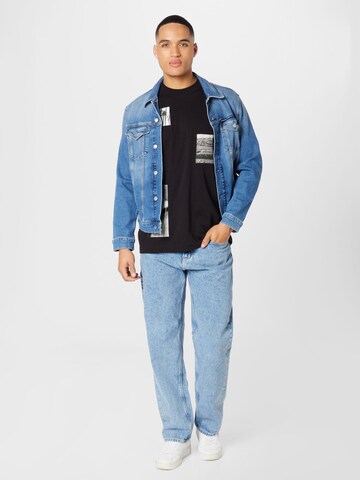 Calvin Klein Jeans Loosefit Jeans i blå