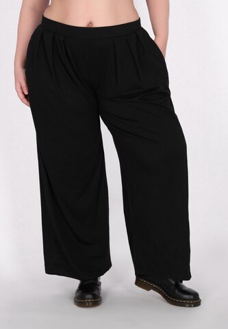 Loosefit Pantalon myMo ROCKS en noir : devant