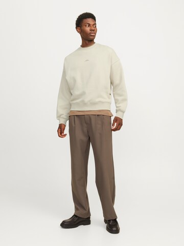 JACK & JONES Sweatshirt 'JCOTERRAIN' i beige