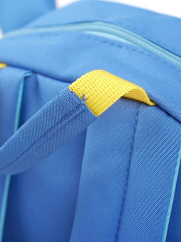 SIGIKID Backpack 'Kindergarten Rucksack fröhliches Tiergesicht, 5,2 Liter' in Blue