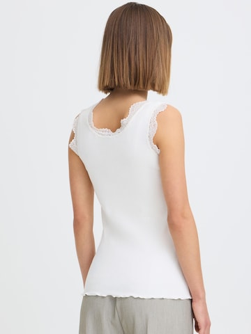 Oxmo - Top ' OXNSuna Lace ' em branco