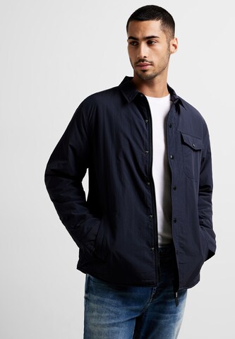 Street One MEN Between-Season Jacket in Blue: front