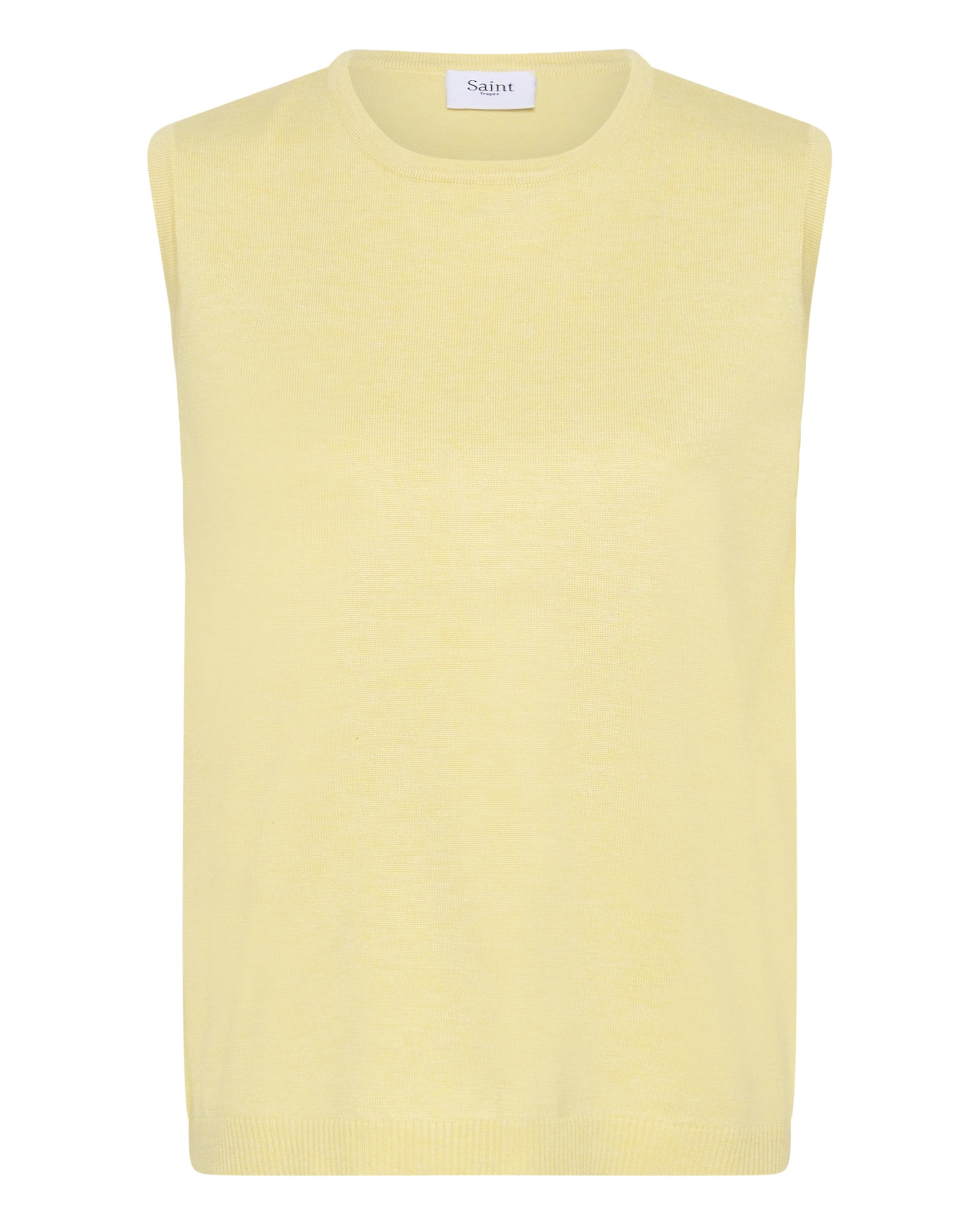SAINT TROPEZ - Jersey 'SZMila' en amarillo: frente