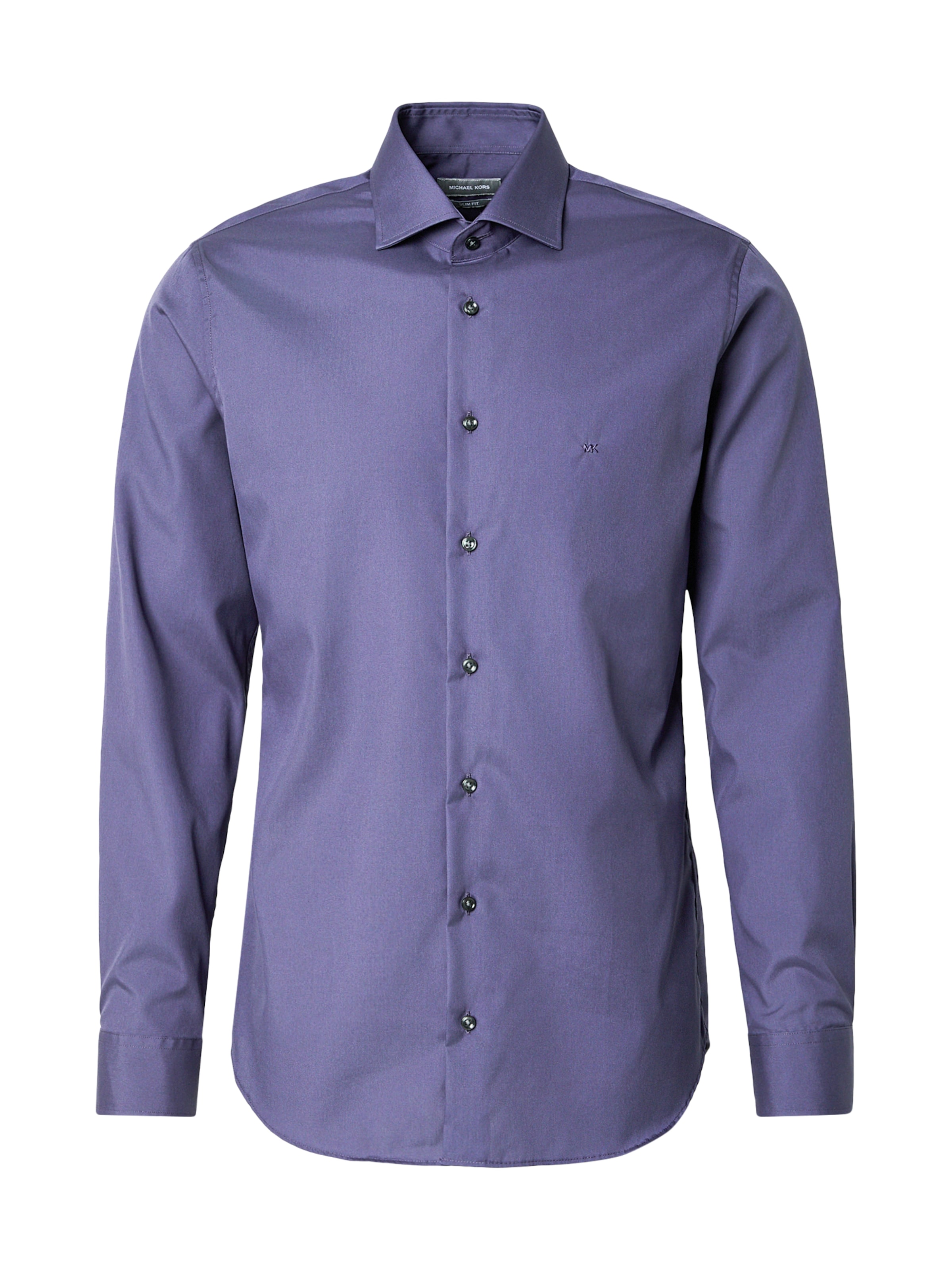 Michael Kors Slim fit Zakelijk overhemd in Blauw: voorkant