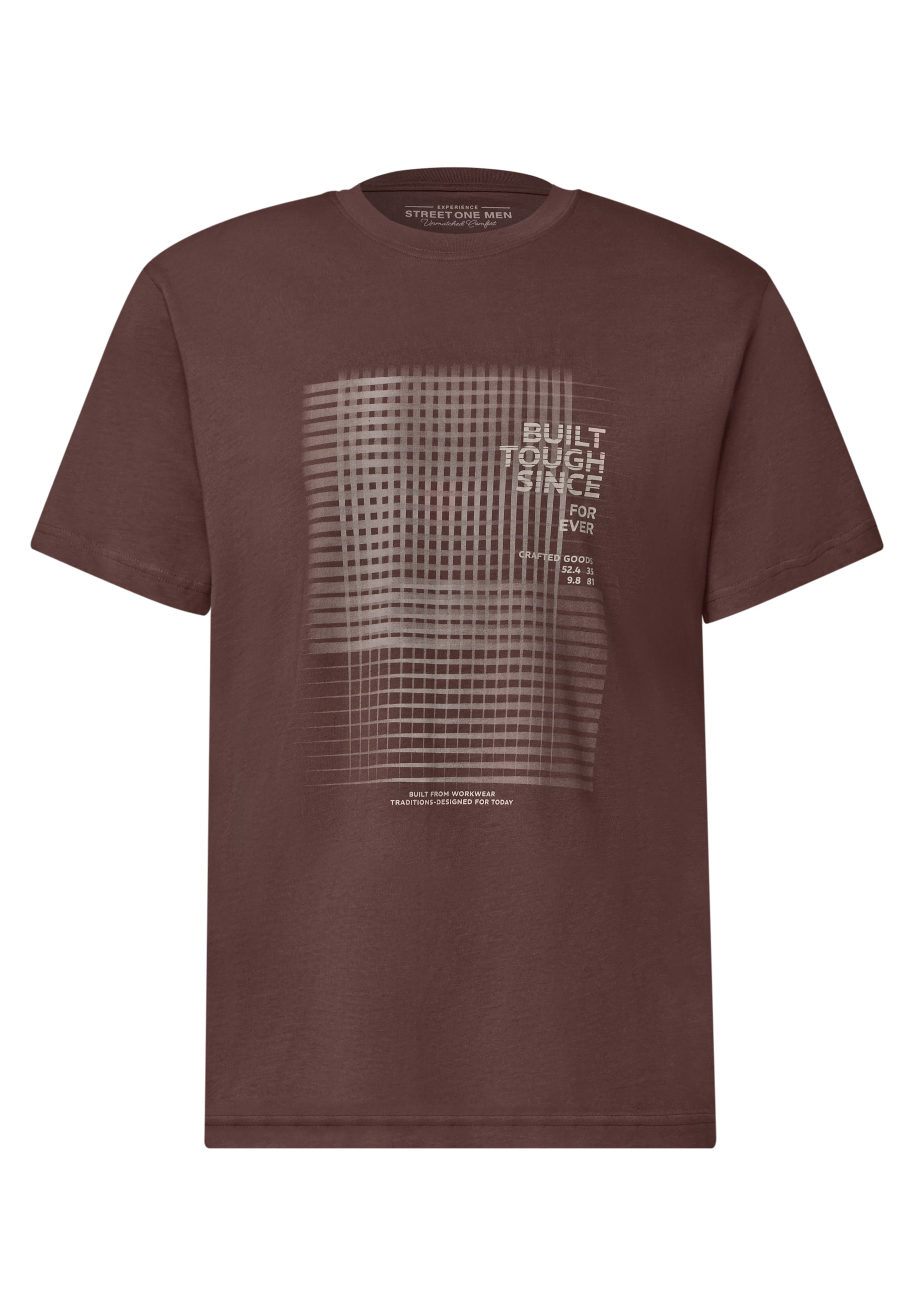 Street One MEN Shirt in Brown: front