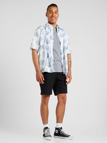 Only & Sons - Ajuste regular Camisa 'ALBERT' en blanco