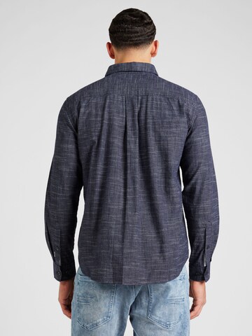 s.Oliver Regular fit Button Up Shirt in Blue