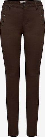 Fransa Hose 'Lomax 1' in Braun: Vorderseite