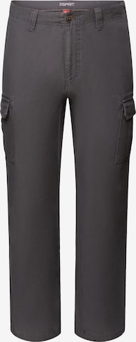 Regular Pantalon cargo ESPRIT en gris : devant