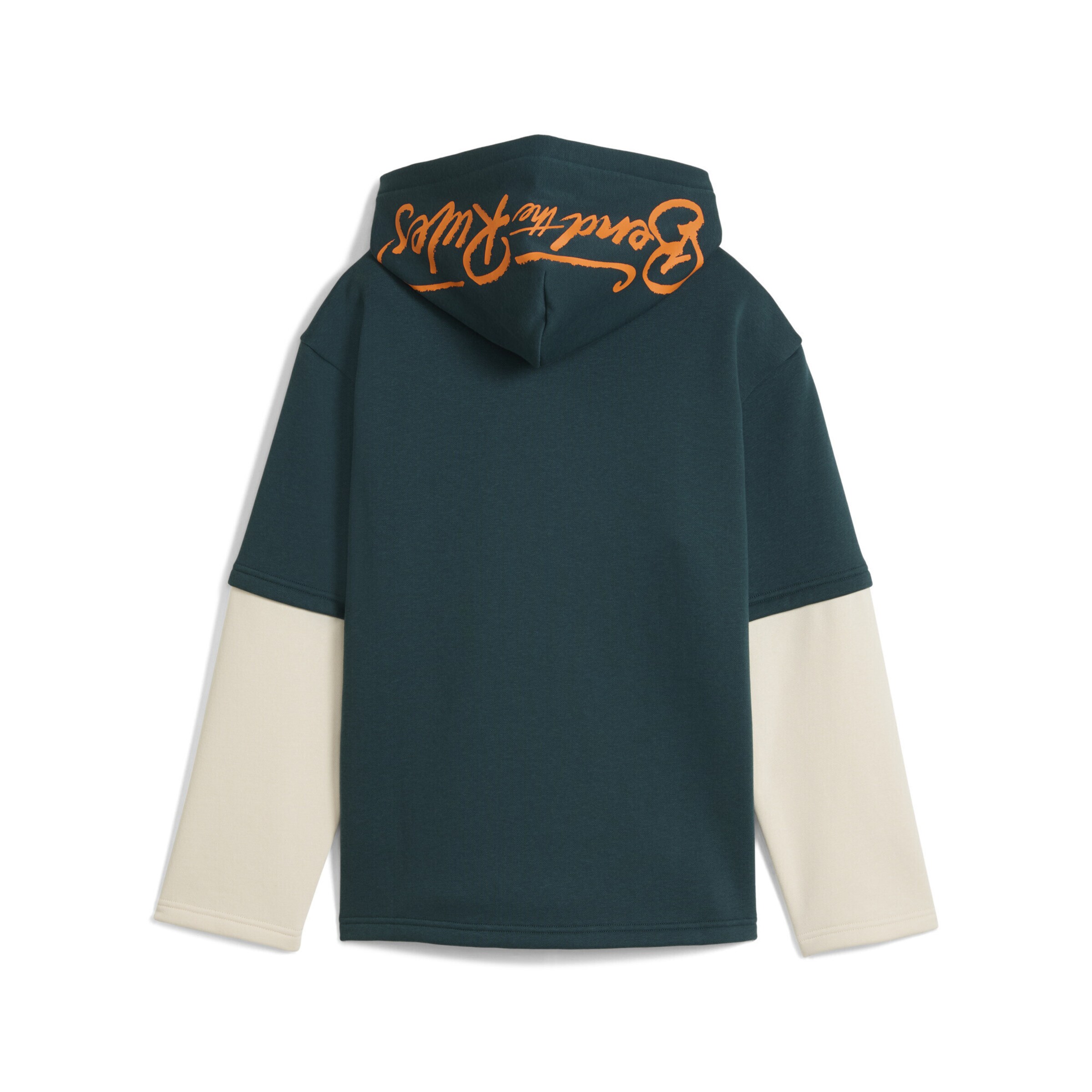 PUMA Sweatshirt 'MID90s Layered' in Grün