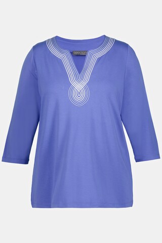 Ulla Popken Shirt in Lila: voorkant