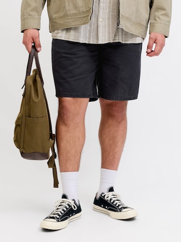 JACK & JONES regular Bukser i sort