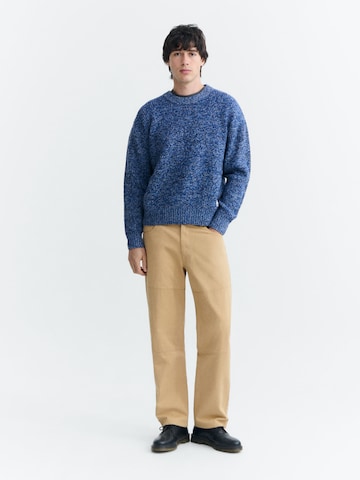 Thinking MU Trui 'Santos' in Blauw