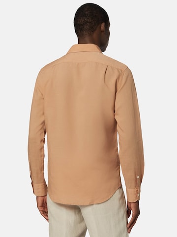Boggi Milano Regular fit Button Up Shirt in Orange