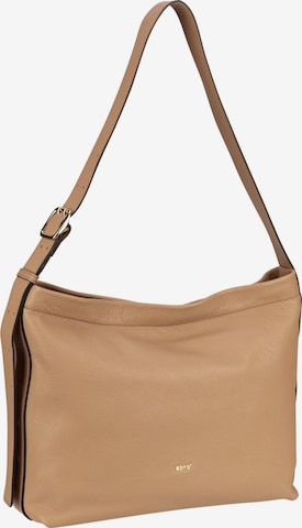 ABRO Schultertasche in Beige: predná strana