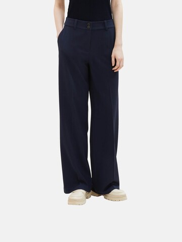 TOM TAILOR Loosefit Hose 'Lea' in Blau: Vorderseite
