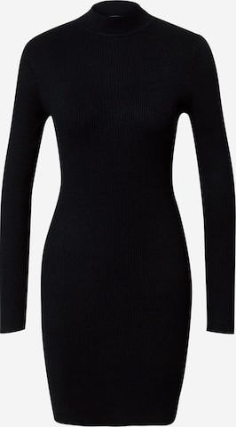 Cotton On Pletené šaty - Čierna: predná strana