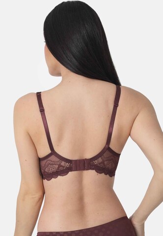 Classique Soutien-gorge 'DOT & BLOSSOM' sassa en violet