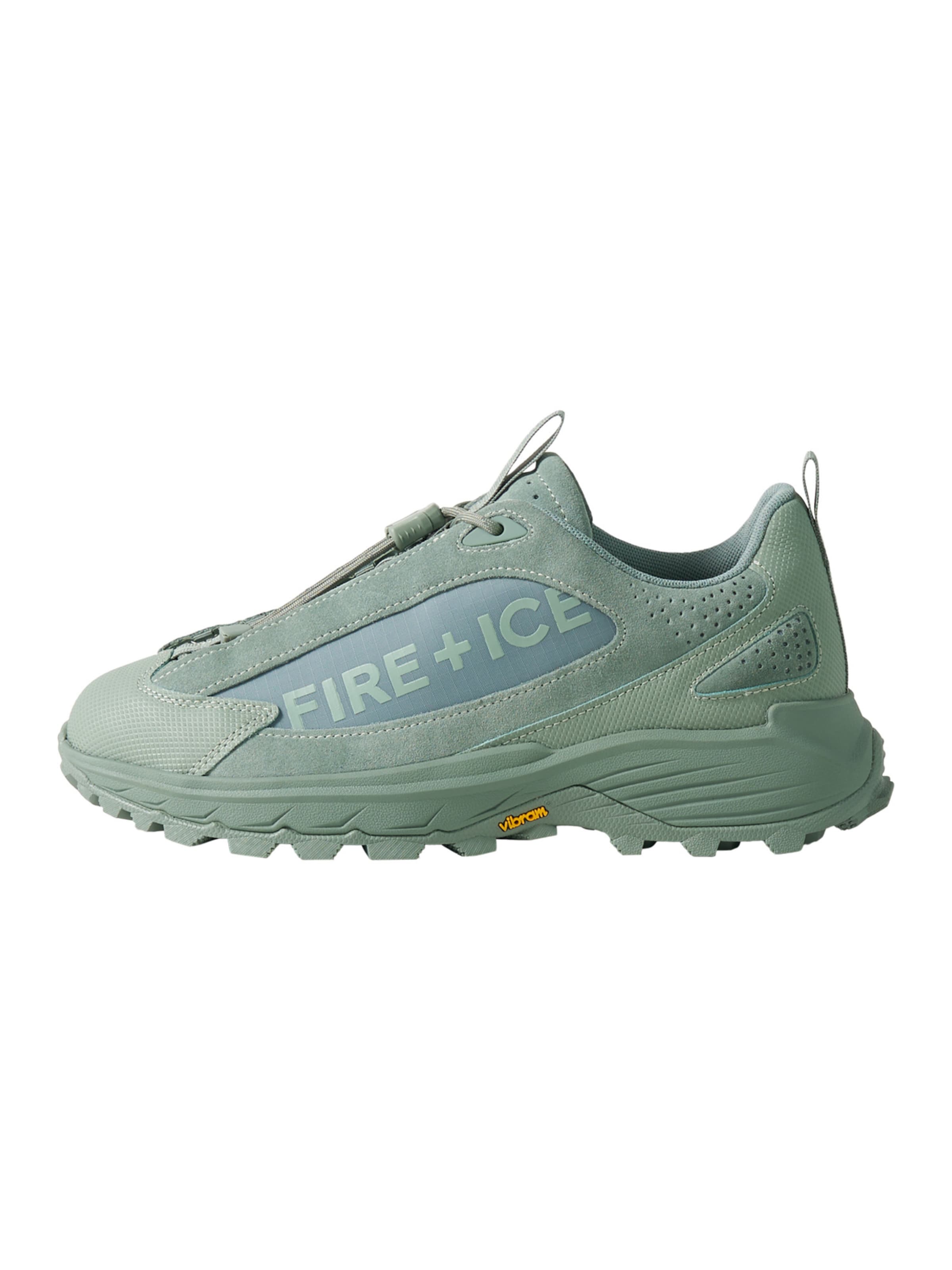 Bogner Fire + Ice Sneaker 'Montana' in Grün: Vorderseite