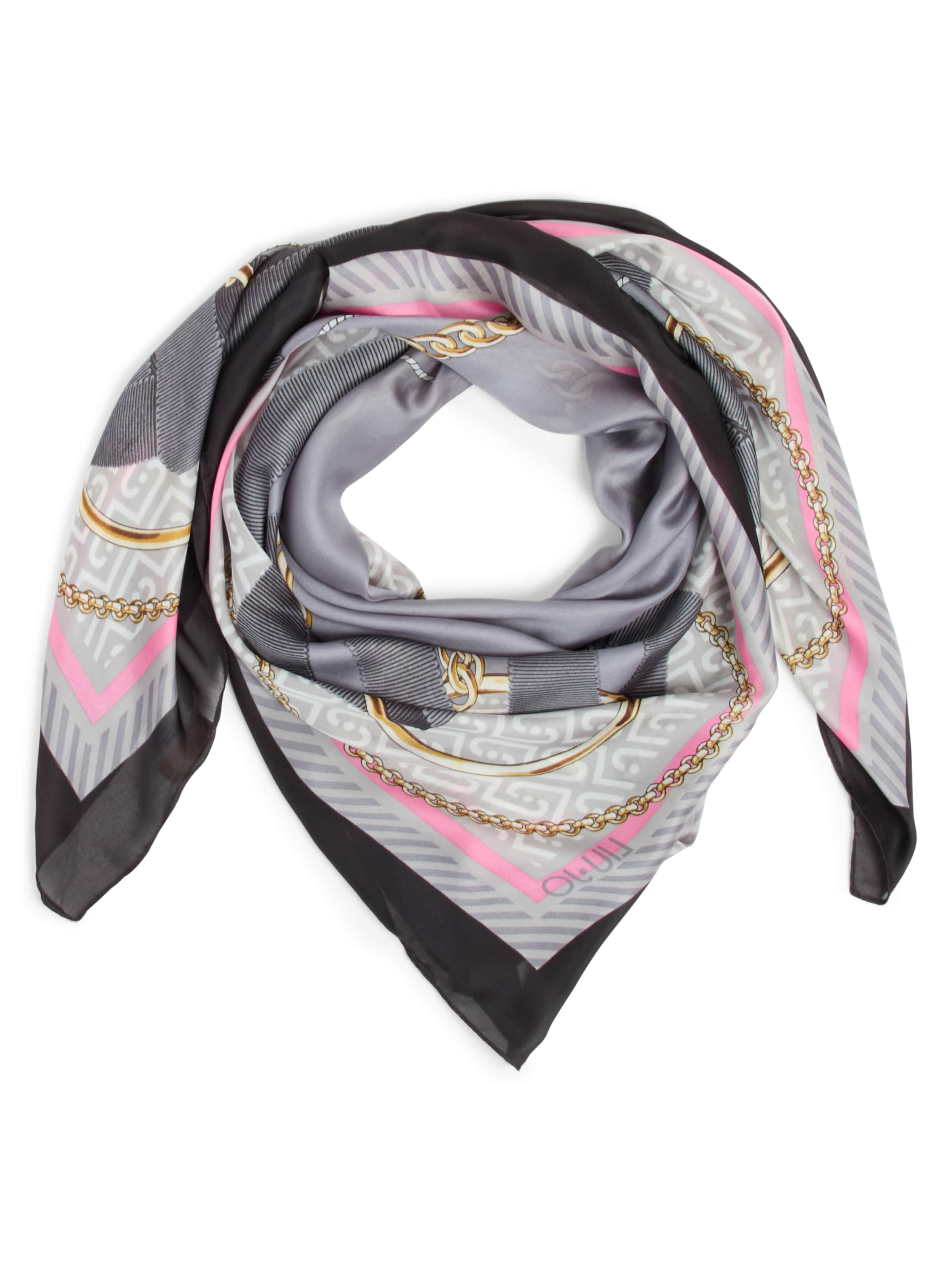 Liu Jo Tuch in Grau: Vorderseite