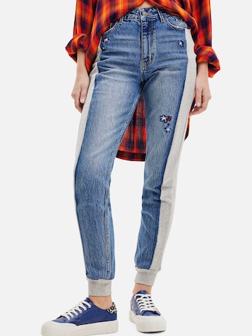 Loosefit Jean Desigual en bleu : devant