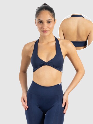 Smilodox Sporttop ' Myrah ' in Blauw: voorkant
