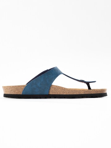 Bayton - Sandalias de dedo 'Mercure' en azul