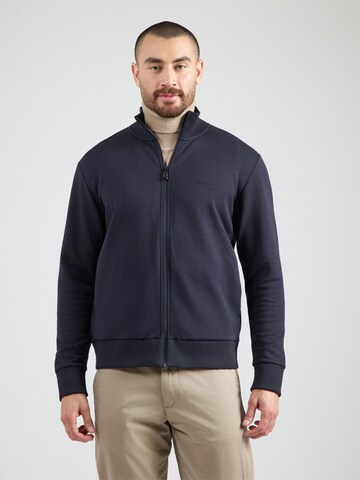 Veste de survêtement 'Skaz' BOSS en bleu : devant