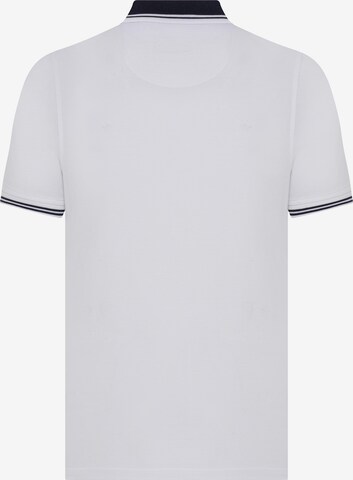 DENIM CULTURE Тениска 'Beckett' в бяло