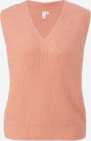 Pullover di QS in arancione: frontale