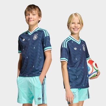 Tricou funcțional 'DFB Away' de la ADIDAS ORIGINALS pe albastru: față