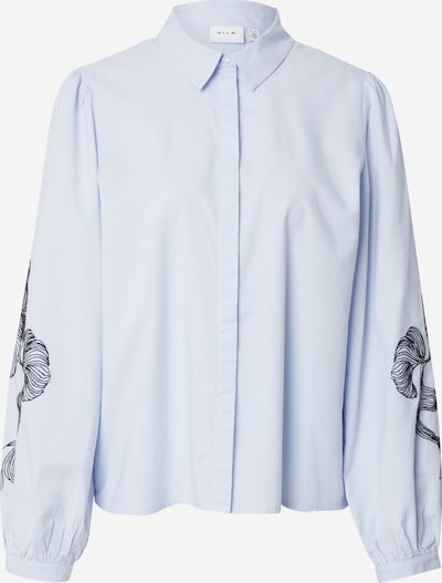 VILA Pusero 'VIVESTA' värissä vaaleansininen / musta, Tuotenäkymä