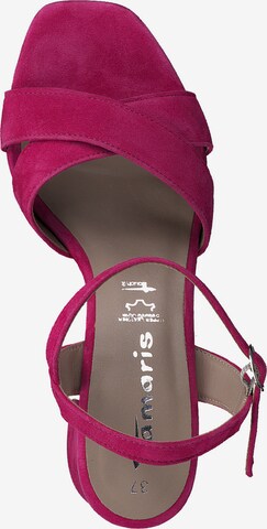 TAMARIS - Sandalias con hebilla en rosa