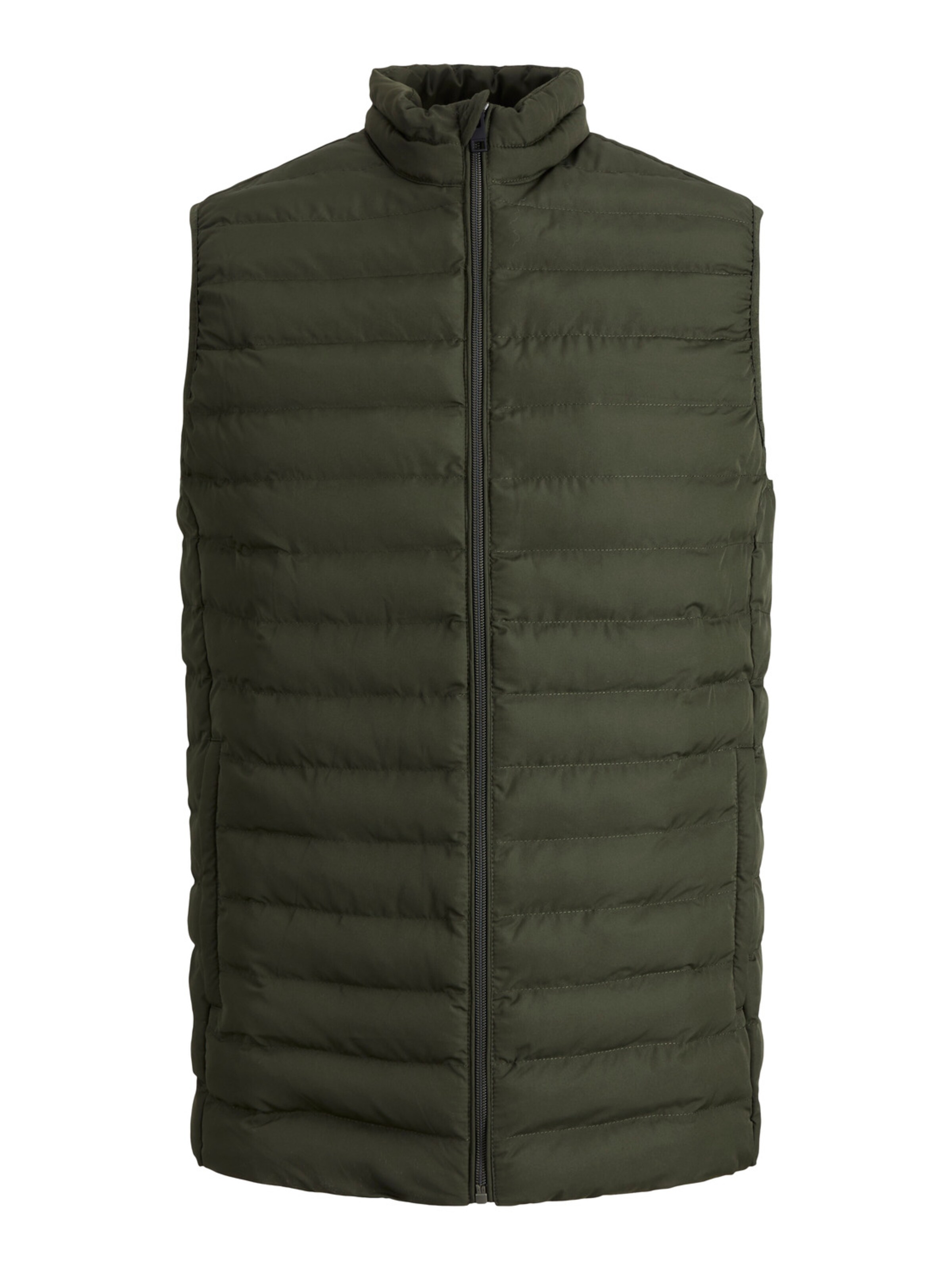 Gilet di JACK & JONES in verde: frontale