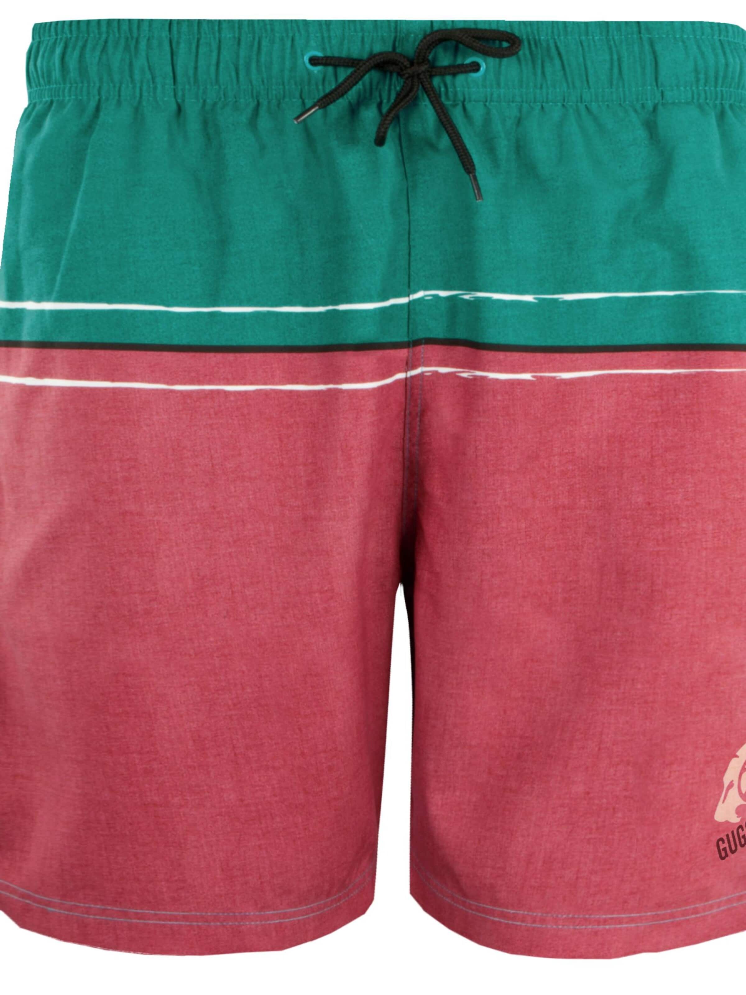 Guggen Mountain Swimming shorts 'Boardshorts 1607' in Green