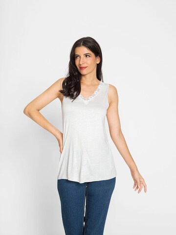 Top di heine in bianco: frontale