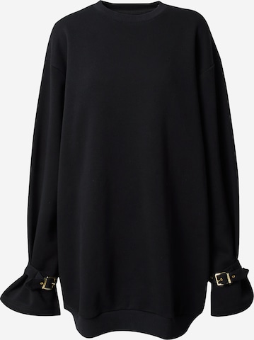 Robe 'Ashley' Hoermanseder x About You en noir : devant