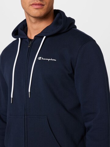 Champion Authentic Athletic Apparel Sweatjacke in Blau