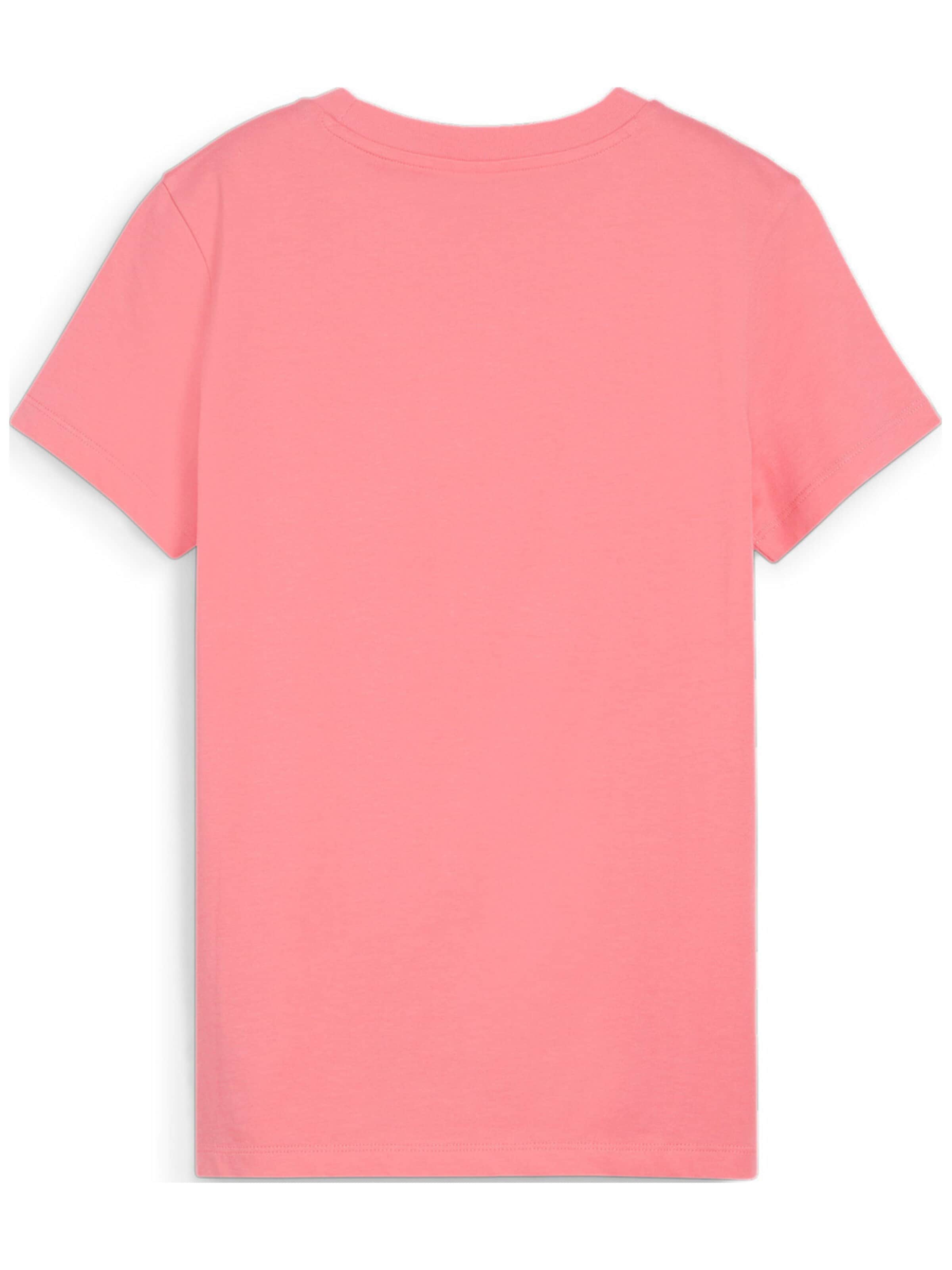 PUMA - Camiseta 'Puma Classics Shiny Logo Tee S' en rosa