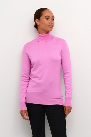 Pull-over 'Astrid' Kaffe en rose : devant