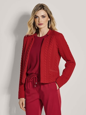 Blazer MADELEINE en rouge : devant