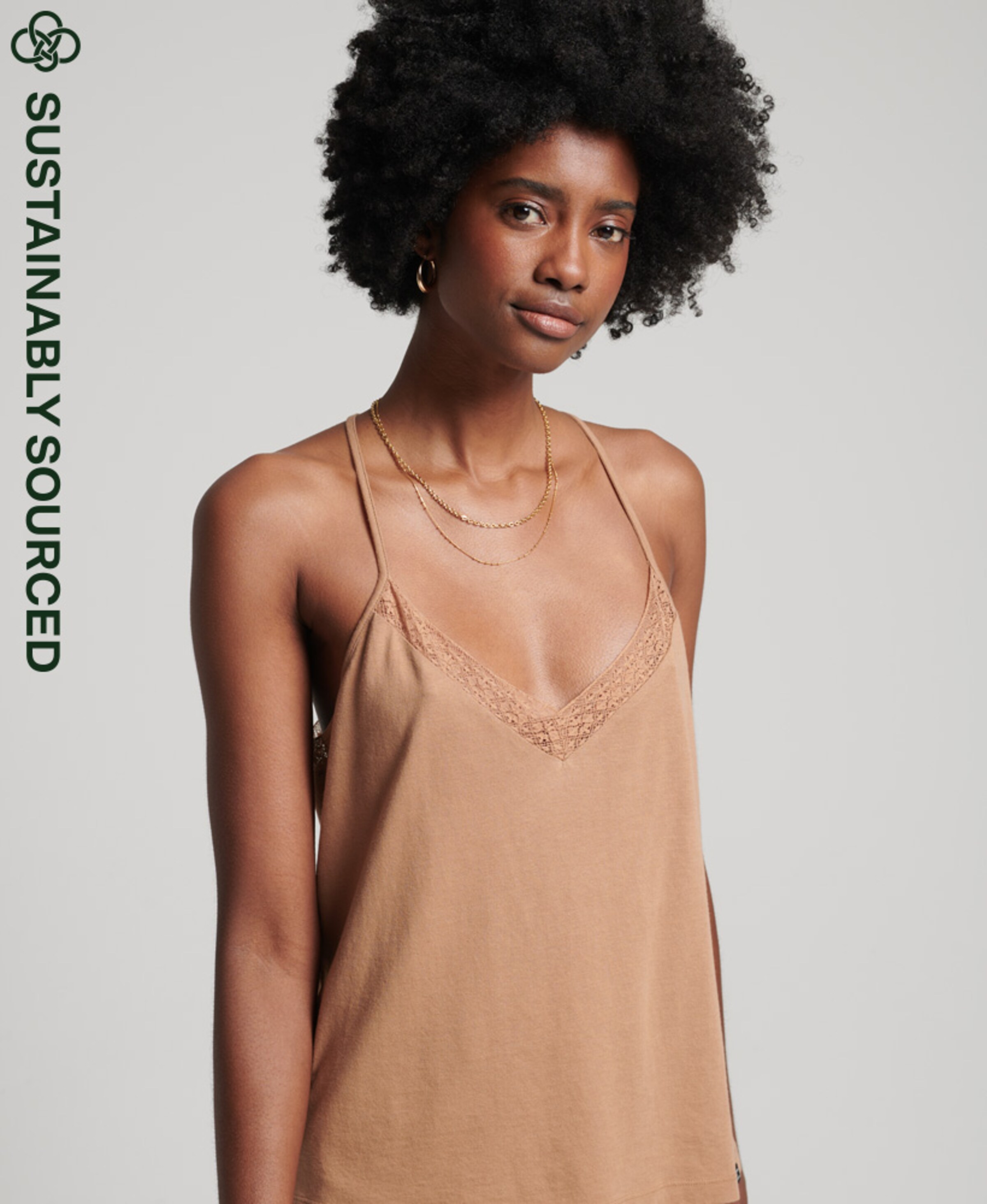 Frauen Shirts & Tops Superdry Top in Braun - SA52474 Frauen Shirts & Tops Superdry Top in Braun - SA52474