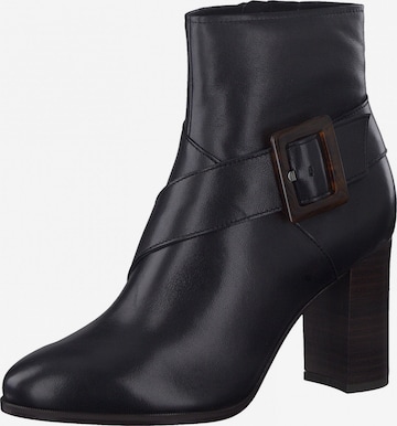 TAMARIS Ankle Boots in Black: front